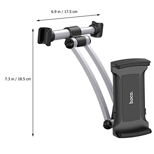 CLISPEED Suporte de Cabeça para Carro Suporte para Tablet de Telefone Suporte Super Forte No Banco T