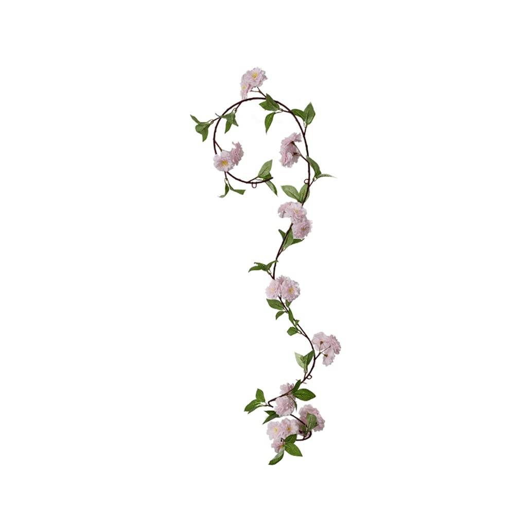 Fleur de cerisier en vigne violette pour décoration d'arches de centre commercial
