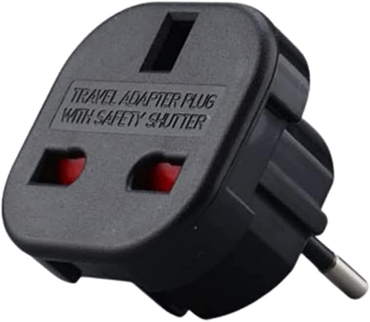 Adaptateur Prise Électrique Française vers Anglaise Voyage FR to UK Londres NEUF Adaptateur Prise Électrique Française vers Anglaise Voyage FR to UK Londres NEUF