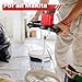 Meticuloso Cordless Concrete Mixer, for Makita 18V Max Battery, Portable Cement Mixer with 6 Speed, Handheld Mud Mixer for Mortar, Paint, Grout, Plaster, Thinset, Fodder Stirring Tool