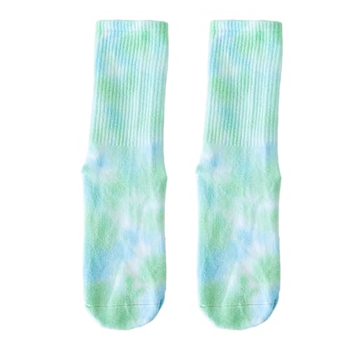 Women's Glue Socks, Tie-dye Color Yoga Non-Slip Long Socks, Fitness Non-Slip Socks, Colorful Socks2