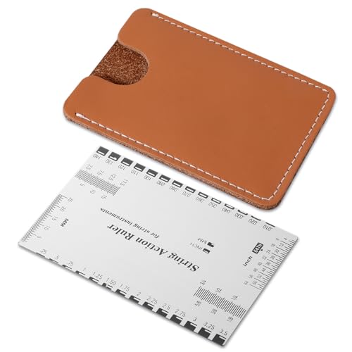Guitar String Action and Neck Relief Gauge Tool