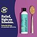 RefluxRaft Acid Reflux Therapy with Organic Alginate, Rapid & Long Lasting Gerd, LPR & Digestion Symptom Support, Zero Sugar, Gluten Free, Low Sodium, Lemon Ginger Flavor, 47 Gel Servings, 8 OZ Bottle