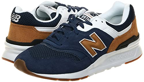 New Balance New Balance Men's 997H V1 Sneaker, Nb Navy/Tobacco, 4 M