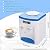 TENNIEX Top Loading Water Cooler - 5 Gallon, 110V Countertop Cooler - Electric Hot & Cold Dispenser - PP Shell & Stainless Steel Construction - White