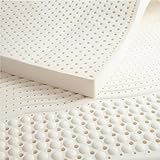 Matelas hybride en latex naturel de 7,5 cm d'épaisseur pour un sommeil confortable 90 x 190 cm