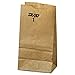 Duro ID# 18401 1# SOS Bag 30# 100% Recycled Natural Kraft PK4000 3-1/2 x 2-3/8 x 6-7/8