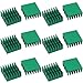 12PCS Aluminum Heat Sink 14 * 14 * 6MM Heatsinks Cooler for Mos IC Cooling Electronic Parts DIY