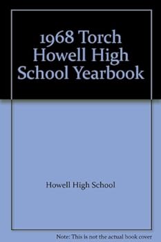 Hardcover 1968 Torch Howell High School Yearbook Book