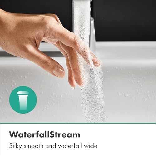 hansgrohe Vivenis – jednouchwytowy kran wannowybateria wannowa natynkowy do 2 odbiorników, armatura łazienkowa z długością wylewki, chrom, 76420140