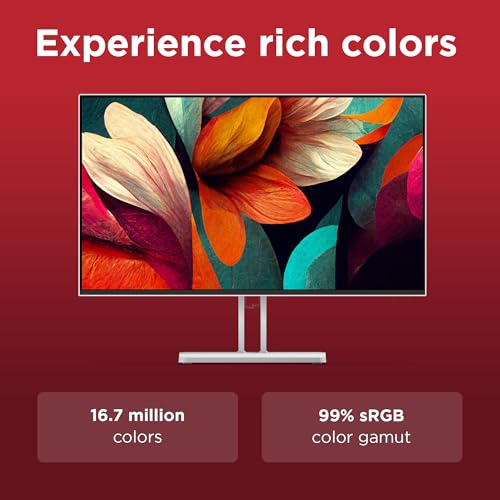 Image of Lenovo L27i-4B 27 Inch PC Monitor | FHD, 1080p, 48-100Hz, IPS, 4ms, VGA and HDMI