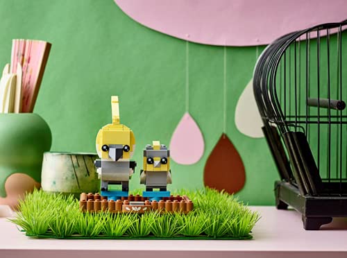 LEGO BrickHeadz 40481 Nymphensittich Vogelset – Bild 5