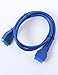 UCEC USB 3.0 Motherboard 20 Pin Male to Female Extension Cable 50cm