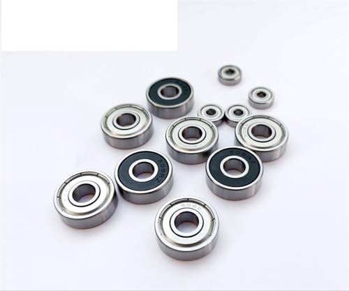 Rodamientos de bolas 6200 ZZ 10x30x9 mm de ranura profunda con doble blindaje