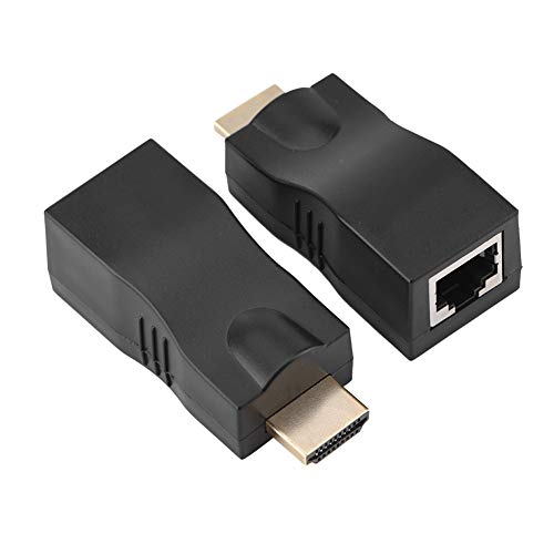 HDMI Extender Transmitter and Receiver, Network RJ45 Over Ethernet LAN Cat 5e / 6 / 6e
