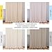 HPD Half Price Drapes Extra Wide Faux Silk Blackout Curtains 96 Inches Long for Bedroom & Living Room Vintage Textured Blackout Curtain (1 Panel), 100W x 96L, Off White