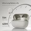 Auriculares ROSESELSA Ceramics Ultra con Cancelación de Ruido, Bluetooth 6.0, LDAC/LHDC | Audio Hi-Res, ANC Híbrido Avanzado, 4 Micrófonos HD, Baja Latencia, 99% Reducción de Ruido, Resistentes al Sudor, 11H/40H, Gris Topo 6