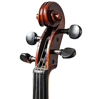 Sky Guarantee Mastero Sound Copy of Stradivarius 4/4 Size Professional Hand-made Two-piece Back 4/4 Full Size Acoustic Violin Antique Style Ebony Parts
