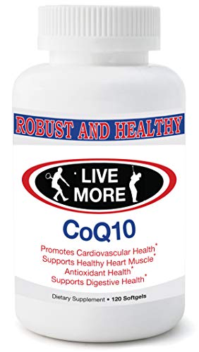 Pure CoQ10 Coenzyme Ubiquinone Supplement Pills Extra Antioxidant Coenzima Q10 Vitamin Softgels Robust