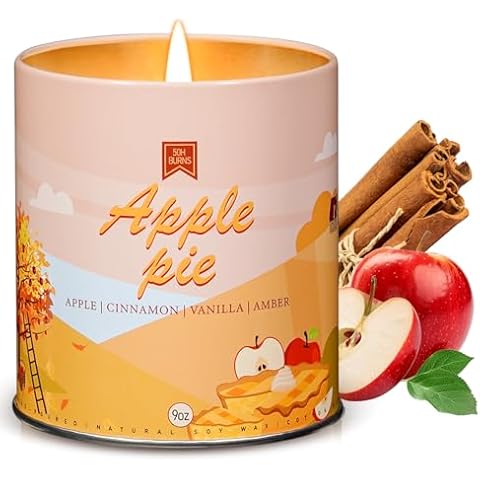 Apple Pie Scented Candle by C CACALOM Cover