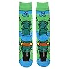 Bioworld Teenage Mutant Ninja Turtles Leonardo Animigos Men's Crew Socks #2