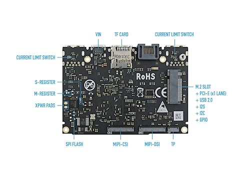 Khadas Amlogic A311D SBC VIM3 Pro with 5.0 Tops NPU with LPDDR4 4RAM+32GB EMMC AP6359SA Wi-Fi