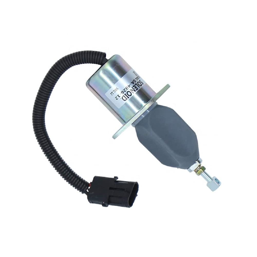 Shutoff solenoid 12V SA-4124-12 électrovanne de coupure carburant pour tracteur