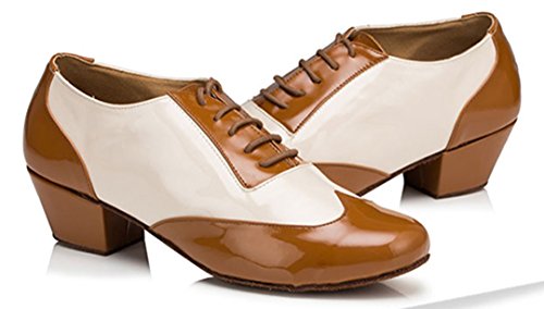 Men's Classic Fashion Lace-up Salsa Tango Samba Jazz Rumba Ballroom Latin Modern Dance Shoes Evening Wedding Shoes4
