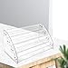 Clear Acrylic Business Card Holder Display Stand, Desktop Dispenser Card Case Display Shelf for Photocard, Stationerry, Home, 4 Tier