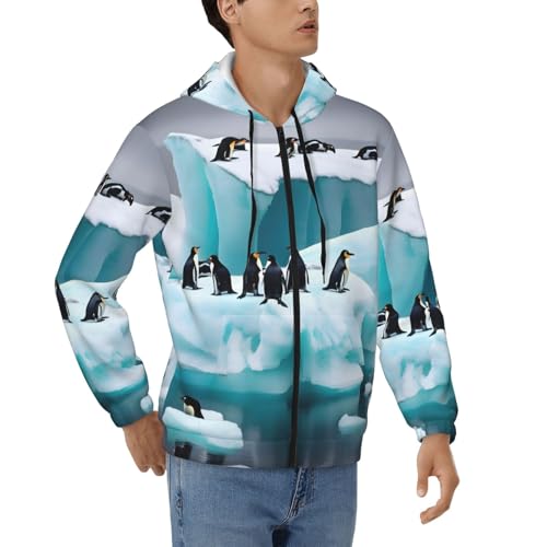 Sweat à capuche homme zippé chaud et confortable pour éviter le coup de froid