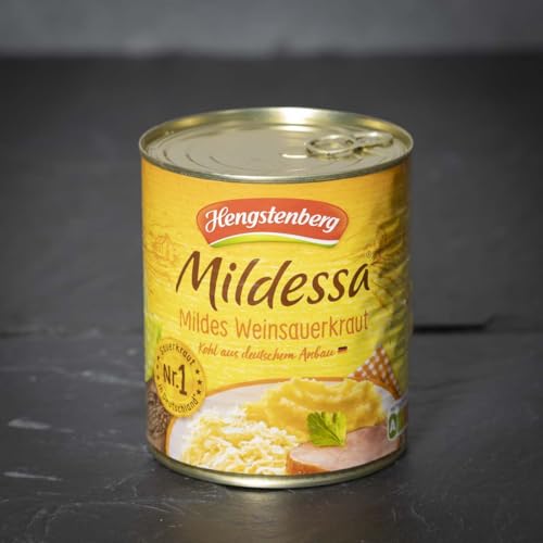 MILDESSA Weinsauerkraut | 810g | Traditionell fermentiertes Sauerkraut mit feinem Weinaroma