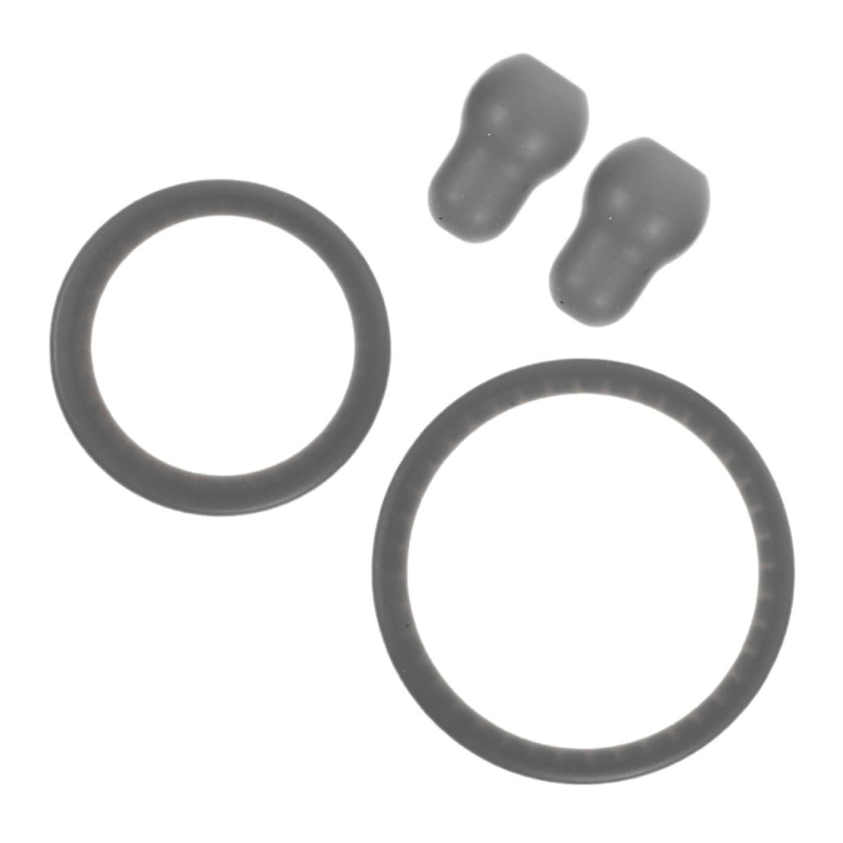 4pcs Stethoscope Replacement Parts Adult Pediatric Silicone Ear Tips and Diaphragm Accessories Easy to Install Compact Design for Healthcare Professionals