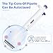 FOUR E'S SCIENTIFIC 5-50uL Multichannel Pipettes 8-Channel Pipettor Adjustable High Accurate Micropipette for Laboratory