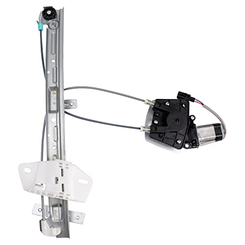Image of TRQ Front Right Power Window Regulator & Motor Assembly Passenger Side Compatible with 2000-2005 Dodge Neon 2000-2001 Plymouth CH1351128 CH1351140