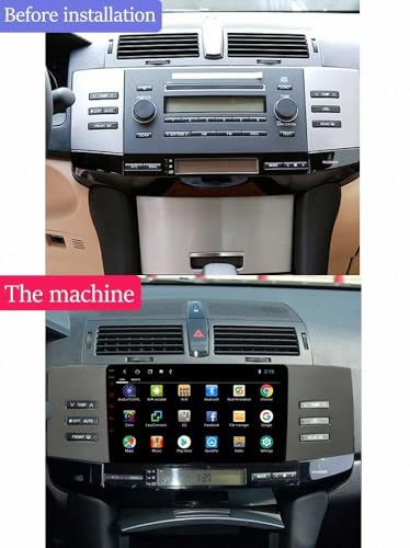 Pantalla táctil CarPlay para Toyota Mark X: actualiza tu radio vieja a un sistema inalámbrico 2