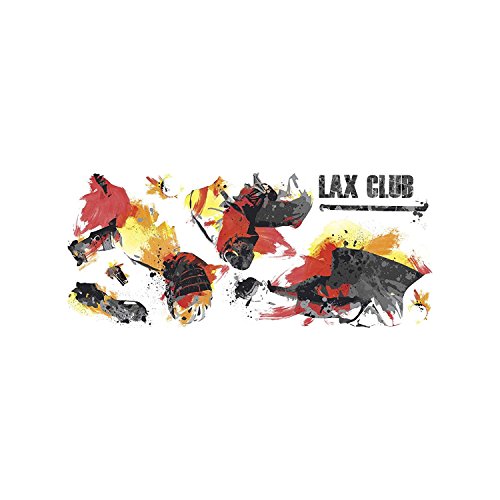 Roommates Rmk2570Gm Lacrosse Champion Peel And Stick Giant Wall Decal #TOP1