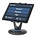 Business Retail POS Tablet Stand, 360 Rotating iPad Stand for 6 inch to 13.5 inch Tablets, Swivel Tablet Stand w Pen and Phone Holders for Store Office Showcase Reception Kitchen, 5025Black