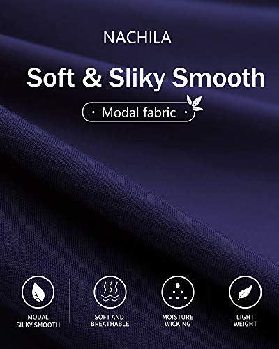 Image of NACHILA Women's Pajamas Set,Short Sleeve Sleepwear Capri Pant Pjs