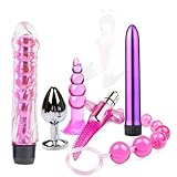 Bâton Traditionnel en Cristal Fait à la Main Femme débutant Jouet de Sport Couple Supplies 6 Piece Combination Set.