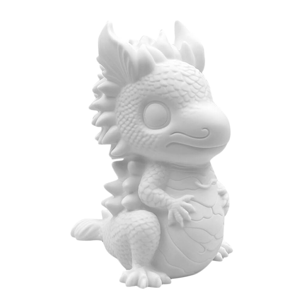 IMIKEYA White Piggy Bank to Paint - Paint Your Own Piggy Bank DIY Paintable Saving Pot Bank Money Pot for Kids Birthday Party DIY Craft Supplies