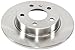 DuraGo BR901064 Front and Rear Solid Brake Rotor
