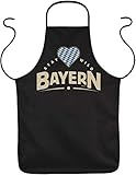 Tini - Shirt Volksfest/Oktoberfest Sprüche-Schürze - Motiv Kochschürze : Stay wild Bayern - Bekleidung Trachten Grillschürze