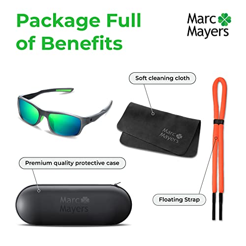 Marc Mayers Polarized Sports Sunglasses For Men Women Fishing Running Cycling Baseball Hunting Driving #TOP5