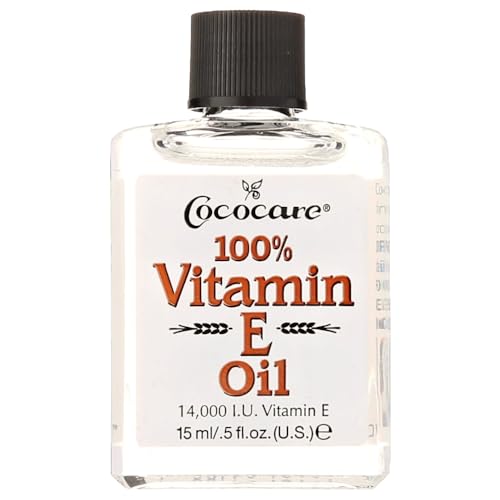 Vitamin E Oil 28000IU CocoCare huile cutanée hydratante peaux sèches lot de 2