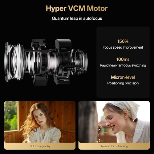 Image of VILTROX AF 35mm F1.2 LAB FE Lens for Sony E Mount, 35mm f /1.2 Wide-Angle Fixed-Focus Full Frame Lens with HyperVCM Motor Compatible with Sony Camera a7IV a7RV a9II a7CII ZVE1 A1 a6700 a6400