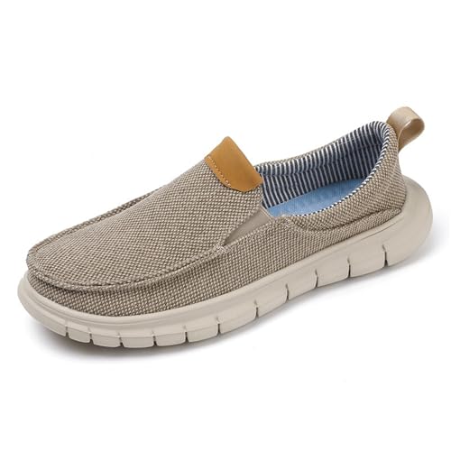 Men's Slip on Loafers Lightweight Breathable Casual Shoes Comfortable Walking Driving Shoes for Men - Main Image
