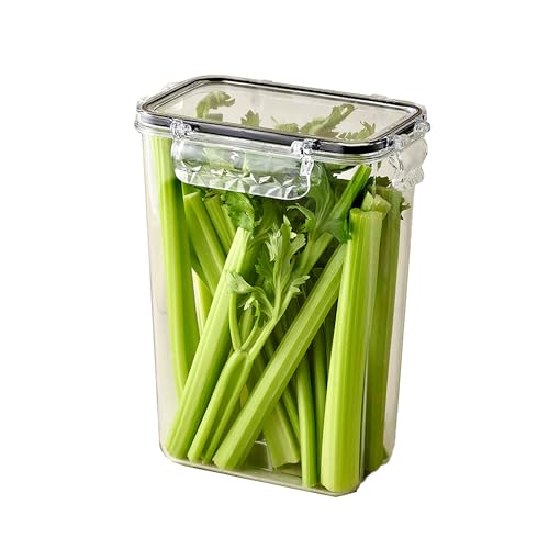 Image of gotman Airtight Food Storage Container With Lid (87.9 oz) BPA-Free | Meal Prep | Microwave, Freezer and Dishwasher Safe | Leak-Proof | Kitchen Fridge Organizer Boxes | lids airtight sealing