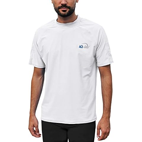 iQ-UV Men 300 Shirt Loose Fit, Uv Protective Clothing - White, M (50) Cover