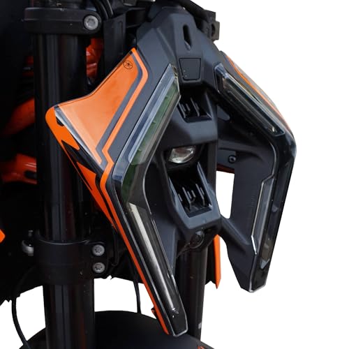 Autocollants 3D KTM 1390 Super Duke R 2024 labelbike protection résine orange