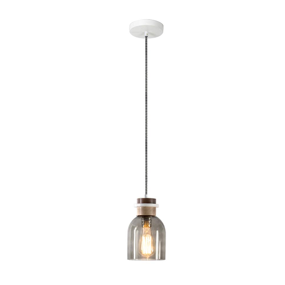Lustre moderne en verre pour illuminer votre table de restaurant